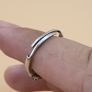 Vintage 925 Sterling Silver Multi-Stone Tourmaline Adjustable Ring Image 10