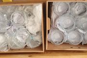 60 small vases wedding decor