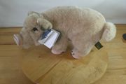 Aurora Classic Pig Plush Soft Toy Realistic Large Beige Stuffed Farm Animal 36cm