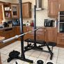 Squat Stands Heavy (rated 350kg) + Gym Weight Set! Image 7