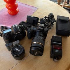 Nikon z6 and D300s with accessories