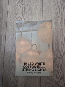 cotton ball lights