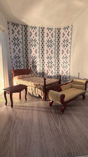 Dolls House Furniture Bedroom Set 2