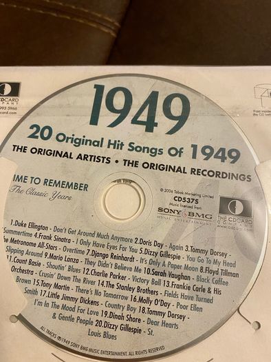 Birthday Cd 1949