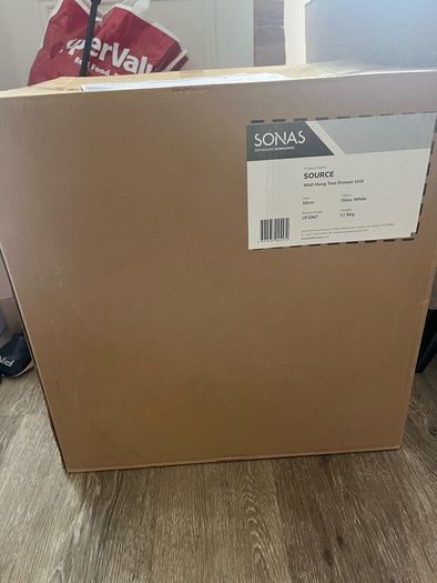 Sonas wall hung vanity unit