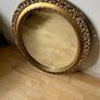 Gold vintage ornate wall mirror Image 4