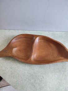 Wood  2 Section Plate