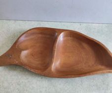Wood  2 Section Plate