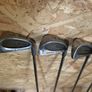 Mainly Mac Gregor golf set w Dunlop putter & 3 drivers Image 6