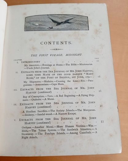 The Two Voyages (vintage book)
