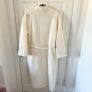 Zara Manteco Wool Ecru Robe Coat Image 8