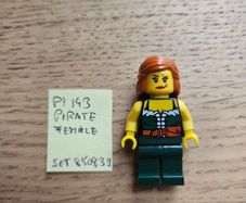 lego pi143 pirate female, set 8508839