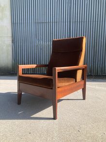 Mid Century Lounge Chair - The Vintage Furniture Warehouse and Showroom Open Saturday 9th May 12 til 4pm  Eircode R95T227