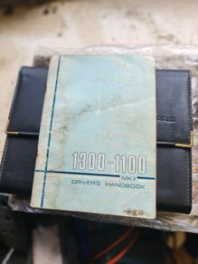 1100/ 1300 Owners Book