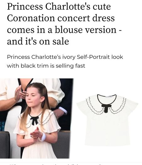 Self-portrait blouse