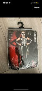 Girl Halloween Costume Skelebones