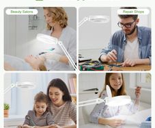 5X LED Magnifying Lamp With Stand