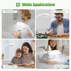 5X LED Magnifying Lamp With Stand