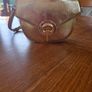 Sandro gold leather handbag Image 10