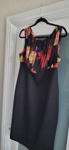 Ted Baker Floral Top Dress Sz 5 (14-16uk)
