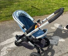 I candy peach all terrain buggy 3 pieces travel system