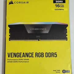 DDR5 RAM 16GB (2x8GB) CL40 5200mhz Corsair Vengeance RGB XMP Desktop