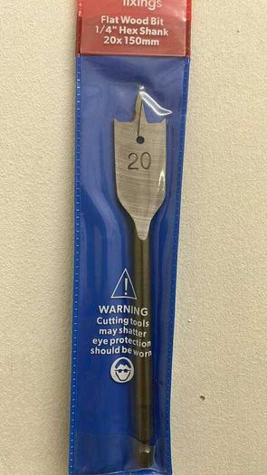 20 mm Spade Wood Bit