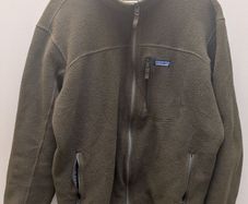 Classic Patagonia Synchilla Fleece , XL. Olive Military Green