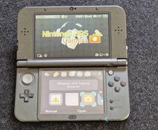 New Nintendo 3DS XL Metallic Grey 16GB Excellent Screens