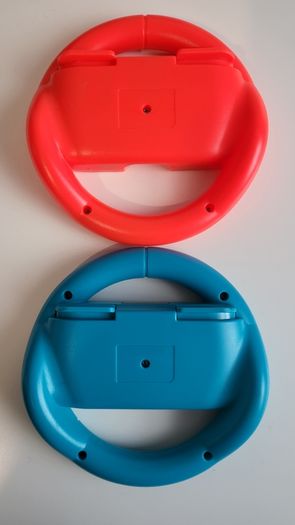Nintendo Switch Joy-Con Wheel - Red & Blue