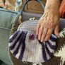 Handmade crochet macrame shoulder bags Image 9