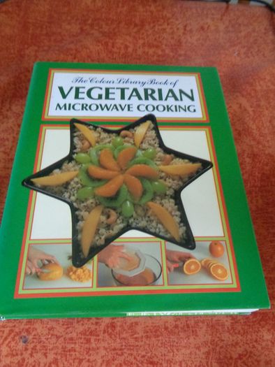 The Colour Library Book of Vegetarian Microwave Cooking Book for Sale