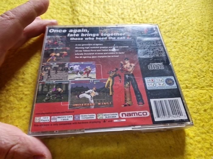 Tekken 3 PlayStation1 ps1 PlayStation2 ps2 games Original