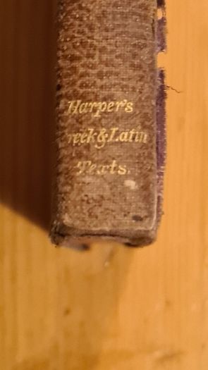 Quinti Horatii Flacci Opera Omnia Ex Recensione. A J Macleane. MDCCCLXXIX. VINTAGE 1879 Hardback In Good Condition.
