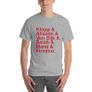 Liverpool Klopp, Alisson, Van Dijk, Salah, Mane, Firmino Mens 100% Cotton T-Shirt Image 6