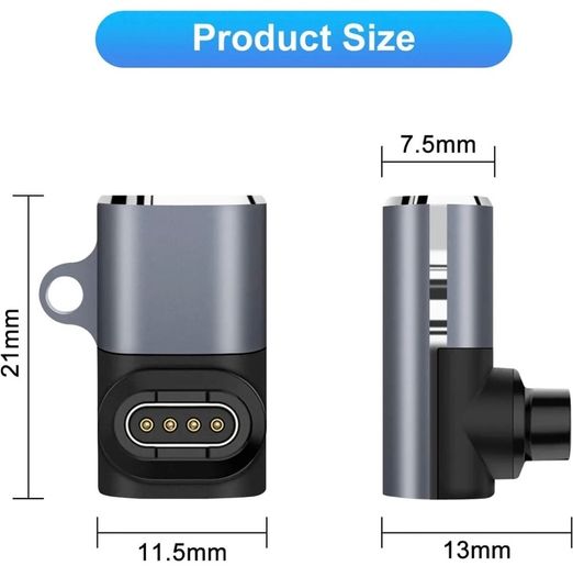 8pin to Garmin Fenix 7 5 5S 5X 6 6S Pro Forerunner 935 Charger Degree Adapter
