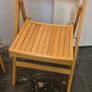 Folding Beech Chairs Image 5