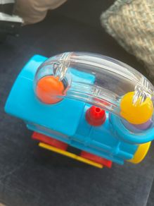 Pull along Ball Blowing Loco