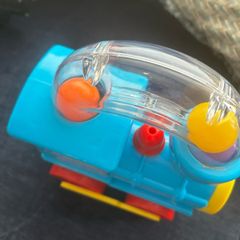 Pull along Ball Blowing Loco