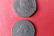 Kenya 5 shilling &amp; 1 shilling