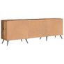 TV Cabinet 150 x 30 x 50 cm Old wood Image 5