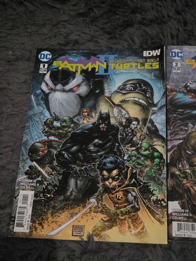 Batman/Teenage Mutant Ninja Turtles II #1-6 SET DC IDW 2018 Freddie Williams II