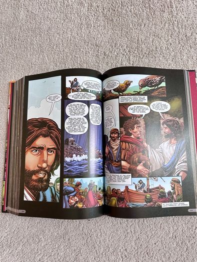Perfect 1st Communion Keepsake The Action Bible Hardcover Comic for kids
