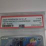 Team Rocket's Murkrow 106/098 Art Rare Pokemon Japanese PSA 10 Image 2