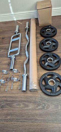 brand new olympic weight lifting set
