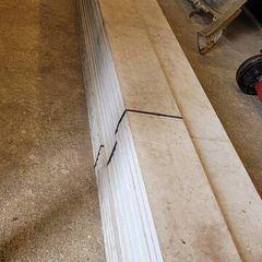 20 Lenghts 5.4m x 18mm x 144 mm L skirting