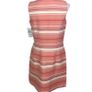 Brand New Tommy Hilfiger Ladies Orange Stripe Fitted Dress Us10 Uk 14 includes postage Image 5