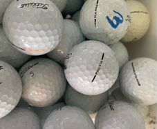 50 used Titleist Pro V1x practice grade golf balls