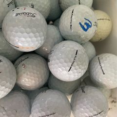 50 used Titleist Pro V1x practice grade golf balls