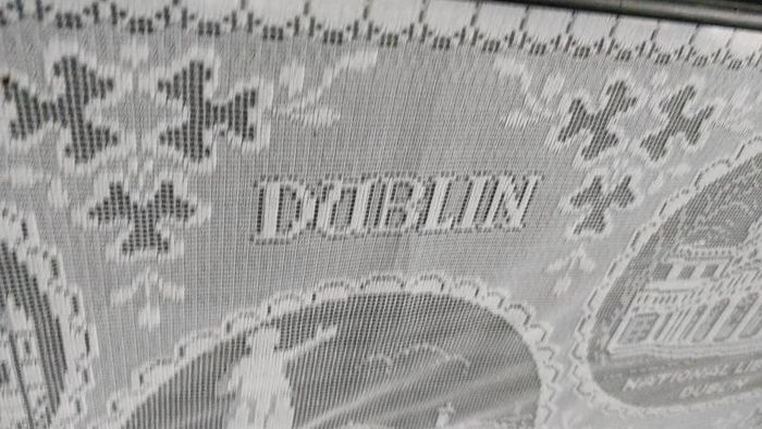 Original Dublin Buildings Pic in Lace